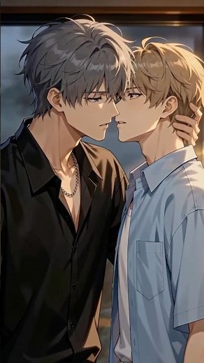 BL kiss: "Then don't let me go." ❤️ #originalseries #blanime #yaoi