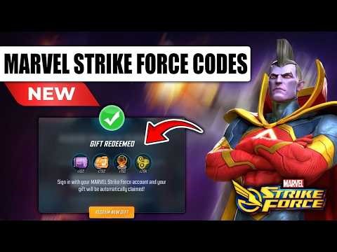 NEW CODES MARVEL STRIKE FORCE 2026 🎁 REDEEM FOR EXCLUSIVE ITEMS