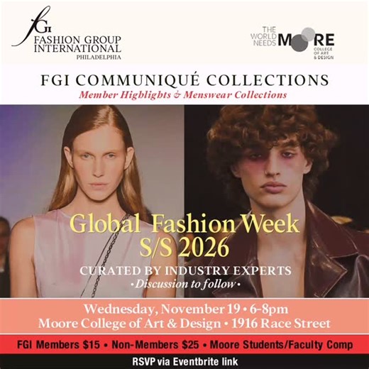 Don’t miss out on the exclusive FGI Communiqué Spring/Summer 2026...
