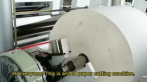Industrial Ream Paper Making Cutting Packing Machine Automatic A4 Size Paper Cutter Machine Roll to Sheet Paper Guillotine Machi