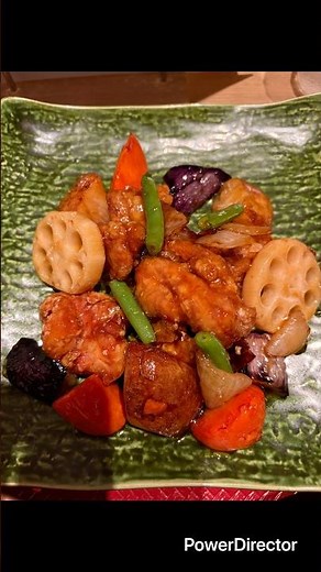 【大戸屋ランチ】★★★★☆コスパ良くて栄養満点、味も好み。いつものメニューは、鶏と野菜の黒酢炒め #ランチ #グルメ好き