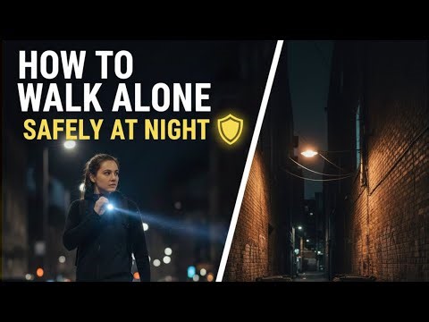 How to Safely Walk Alone at Night
