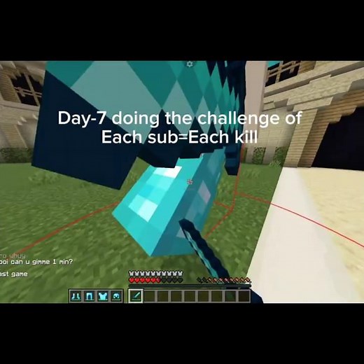 Day-7 of doing the challenge of Each sub=Each kill