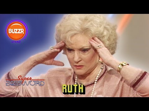1986 Super Password | TRICKY PASSWORD, TECHNICAL DIFFICULTIES and MORE! | BUZZR