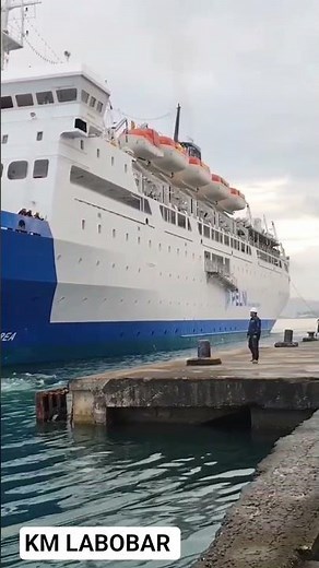 KM Labobar is Pelni's largest ship