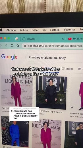 How to Make Lifesize Celebrity Cardboard Cutouts Tutorial