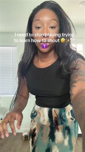 Trying to learn how to shout in church but I grew up whispering “amen” like it’s a library 😭 Lord, I’m stepping out on faith… but respectfully and at a moderate volume. When the praise break starts and I’m still buffering like “Is this my cue?” 😂🙌🏾 God said make a joyful noise… He didn’t say it had to be on key OR on beat! #LearningToShout #HolyButShy #WorkInProgressPraise #FromWhisperToWarCry #JesusISwearImTrying