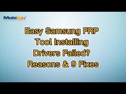 Easy Samsung FRP Tool Installing Drivers Failed? Reasons & 9 Fixes