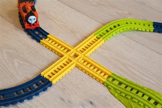 Thomas Trackmaster 4-way Crossing | Gray Track Adapter - Etsy