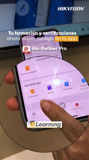 🔥 ¡Nuevo en Hik-Partner Pro! Ya puedes gestionar tu aprendizaje de forma más fácil. El nuevo apartado de Certificaciones te lleva directamente a nuestra plataforma e-Learning, donde podrás formarte 📚, certificarte y seguir desarrollando tus habilidades. Una herramienta pensada para que crezcas profesionalmente y hagas más sólido tu negocio. Actualiza tu app 👉https://www.hikvision.com/es-co/support/download/software/hik-partner-pro/ y empieza a capacitarte hoy. #HikPartnerPro #CertificaciónHik