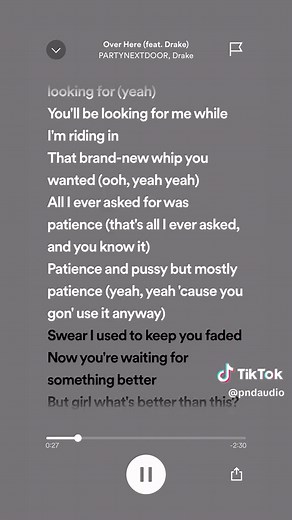 Over Here (feat. Drake) - PARTYNEXTDOOR #overhere #partynextdoor #pndmusic