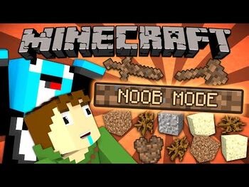 If a NOOB MODE was Added - Minecraft