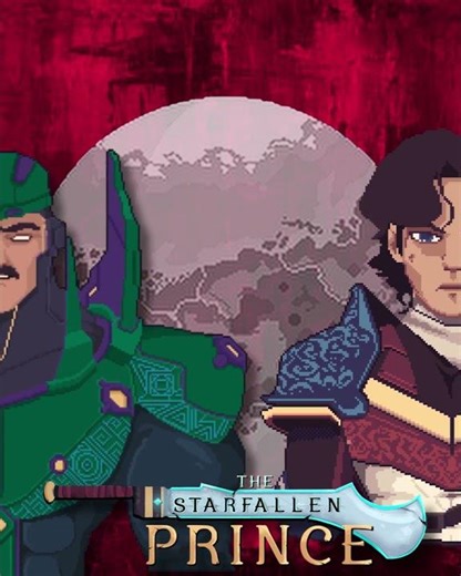 The Starfallen Prince #faceoff #indiegame #indiedev #gamedev #pixelart #animation #pcgaming #pcgamer