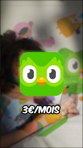 AVOIR DUOLINGO MOINS CHER ? Voici l'astuce à 3€ ! #ia #duolingo #bonplans