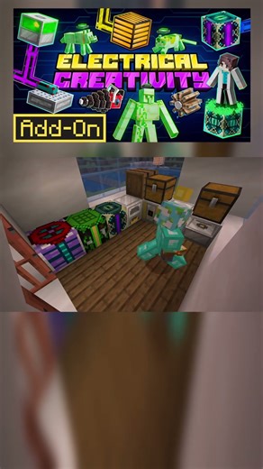 Electrical Creativity Add-On #addons #addonminecraft #minecraftbedrock #minecraft