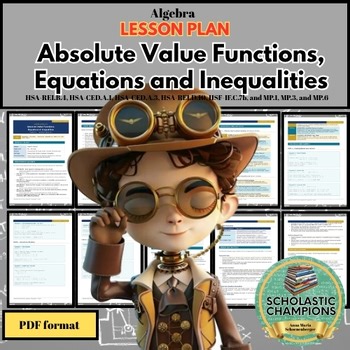 ABSOLUTE VALUE FUNCTIONS, EQUATIONS AND INEQUALITIES - Algebra Lesson Plan