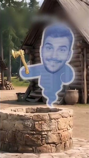 جارك الطماع وشبح البئر 😭 #shortvideo