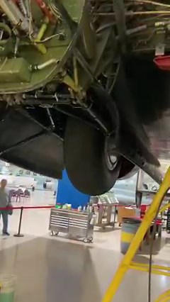 Another step closer to the flying season - the Lancaster successfully completed a gear swing as part of its maintenance program. A first flight is anticipated in May. | Canadian Warplane Heritage Museum