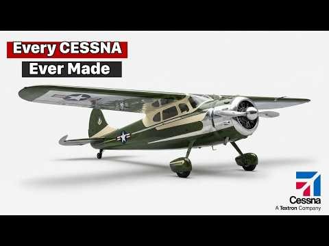 Every Cessna Plane Ever Built | From DC-6 to Citation Longitude