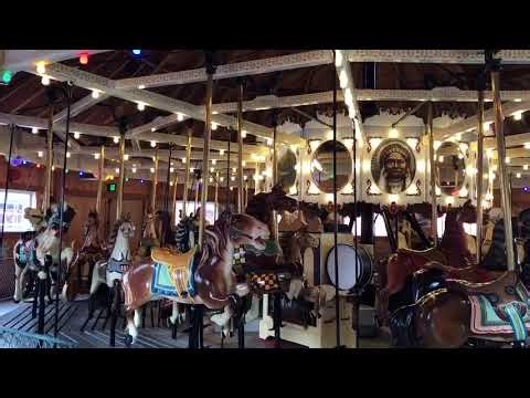 Allan Herschell Carousel Museum Carousel Full View POV
