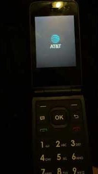 AT&T Cingular Flex 2 (AT&T of course) startup and shutdown