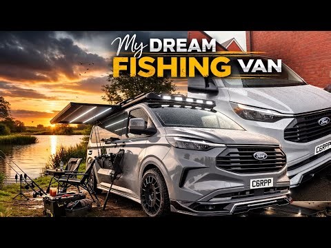 My DREAM Fishing van! Ford TRANSIT custom 2025 - YOKE conversion