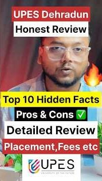 Upes Dehradun Review 🔥 Exposed 🤬|Harsh Reality Explained 😂 |Placements, Hostel, Fee|UPES Dehradun