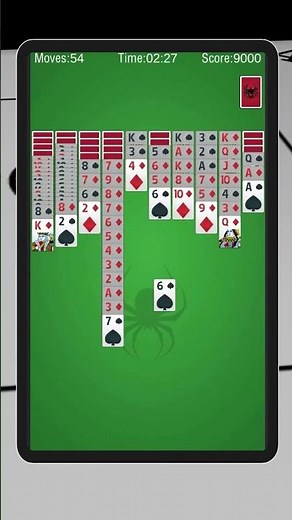 Spider Solitaire CLASSIC 1080x1920