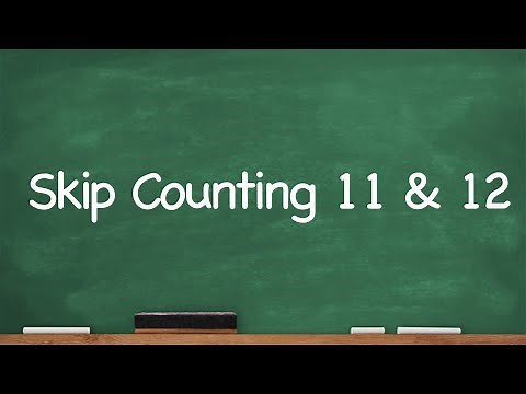 CC Skip Counting 11 and 12