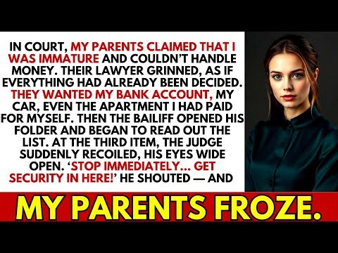 MY PARENTS DEMANDED ALL MY POSSESSIONS IN COURT — UNTIL THE BAILIFF READ OUT THE LIST...