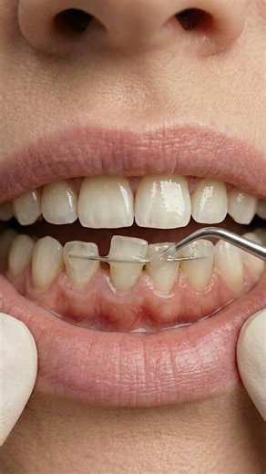 This Tooth Was About to Fall Out… Watch This 😳 #dentist #dentalcare #teethdecay