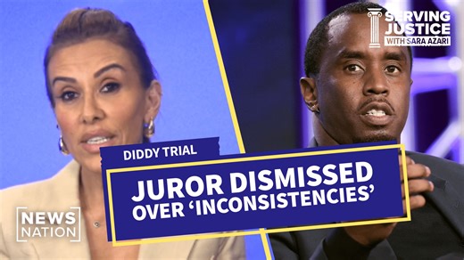 NewsNation legal analyst and host of “Serving Justice” Sara Azari is joined by NewsNation reporter Safia Samee Ali and attorney Misty Marris to discuss Day 24 of testimony in the Sean “Diddy” Combs trial. MORE: https://www.newsnationnow.com/crime/diddy-trial-juror-dismissed/ | NewsNation