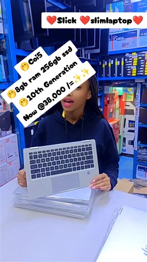 Slick Slim Laptop with 10th Generation Processor