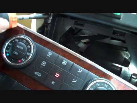 Mercedes Benz GL Car Stereo Removal 2007 - 2012 = Car Stereo HELP