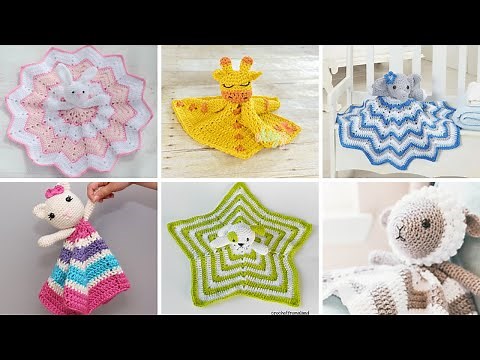 10 Too Cute Free Crochet Lovey Patterns