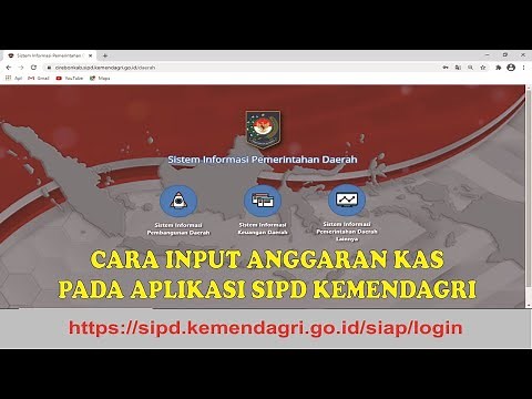 Tutorial SIPD - Cara entri Rencana Anggaran Kas (RAK) pada SIPD Penatausahaan Tahun 2021