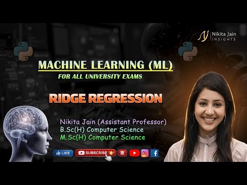 L - 2.10 : Ridge Regression Explained Simply | Regularization Explained with Examples in ML