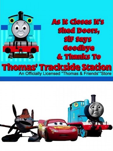 Lightning McQueen Thomas The Tank Engine and Dusty Crophopper Miss Thomas Trackside Station