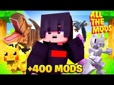 O QUE ACONTECE se instalar 400 MODS no Minecraft?