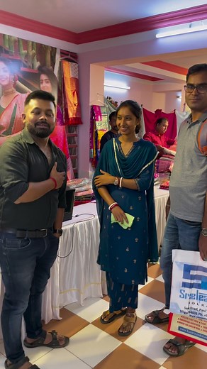Silliguri customer review .. Banarasi NIKETAN. EXHIBITION LIVE NOW ENQUIRY - 9038191875. Venue-SOUBHAGGO PALACE DATE 28th July , 29th July #BanarasiNiketan #DurgaPuja2023 #siliguritimes #Siliguri | Banarasi Niketan