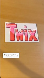 TWIX #name #art #acrylic #markers #relaxing #voice #trending #shorts #viral #viralvideo #fyp #usa
