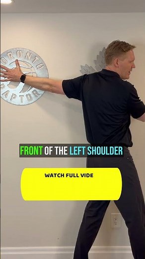 Tight Chest? Do "Wall Stretch" for a Quick Fix!