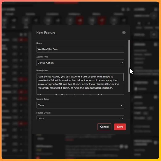 Homebrewers, this D&D Character Sheet is for you 🫵 Customize items & features with new modifiers: ✔️ Add attunement slots ✔️ Use existing resources ✔️ Add custom DCs ✔️ Add global bonuses to weapon & spell attacks/DCs Bring your vision to life! Start here: https://hubs.li/Q03fSHh80 | Roll20