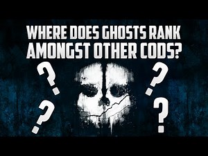 Where does Ghosts Rank Amongst other Call of Duties