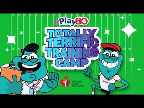 GoNoodle - NFL PLAY 60 Totally Terrific Training Camp | NFL and the American Heart Association