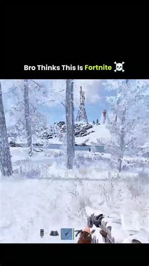 explainiosity | The post features a viral Rust gameplay clip where a player charges into combat with reckless confidence, moving and building as if the... | Instagram