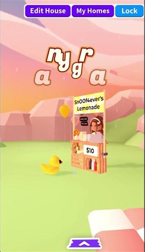 The duck walked up to a lemonade stand #adoptme #roblox #fyp #adorable ‪@Pancake_12-s3h‬