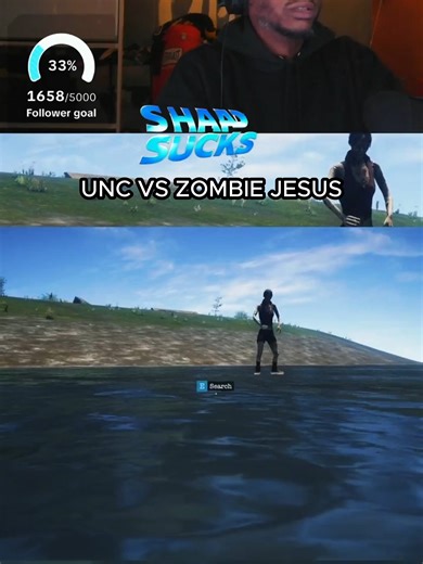 Unc vs Zombie Jesus #shaadsucks #funny #gaming #zombies