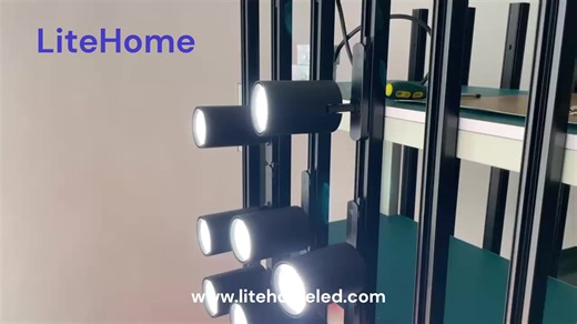 Led Track Lights 25W 30W Black White Led Lighting High Lumen Led Track Lights for Retail Stores
