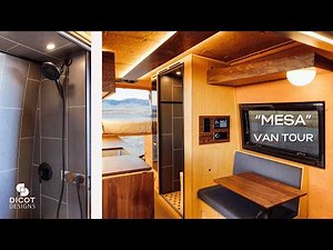 Take a 30 Minute SHOWER in this CUSTOM SPRINTER // Full Van Tour
